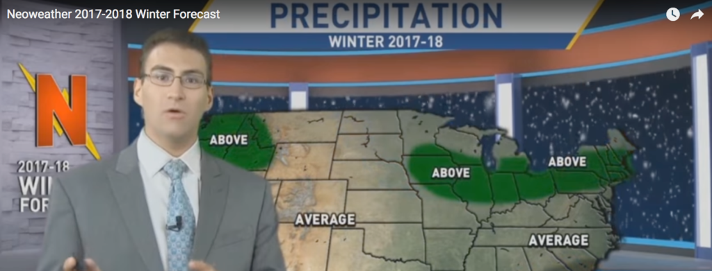 2017-2018 Winter Forecast Precipitation