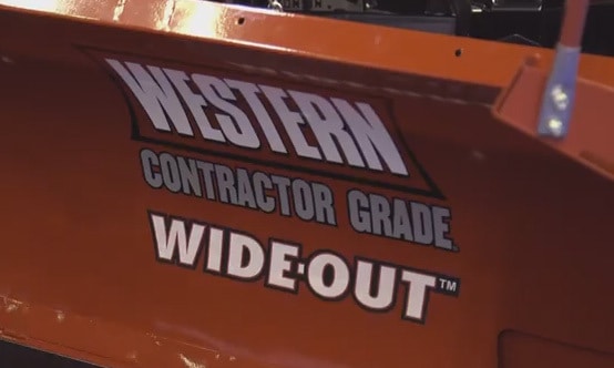 Western Plows Launches Wide-out Product Line for Heavy Contractors