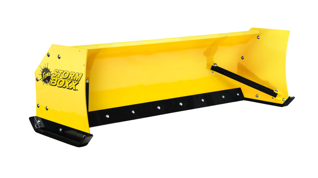 Fisher Storm Boxx Pusher Plow Front View