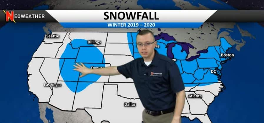 NeoWeather's 2019-2020 Snowfall Long Range Forecast