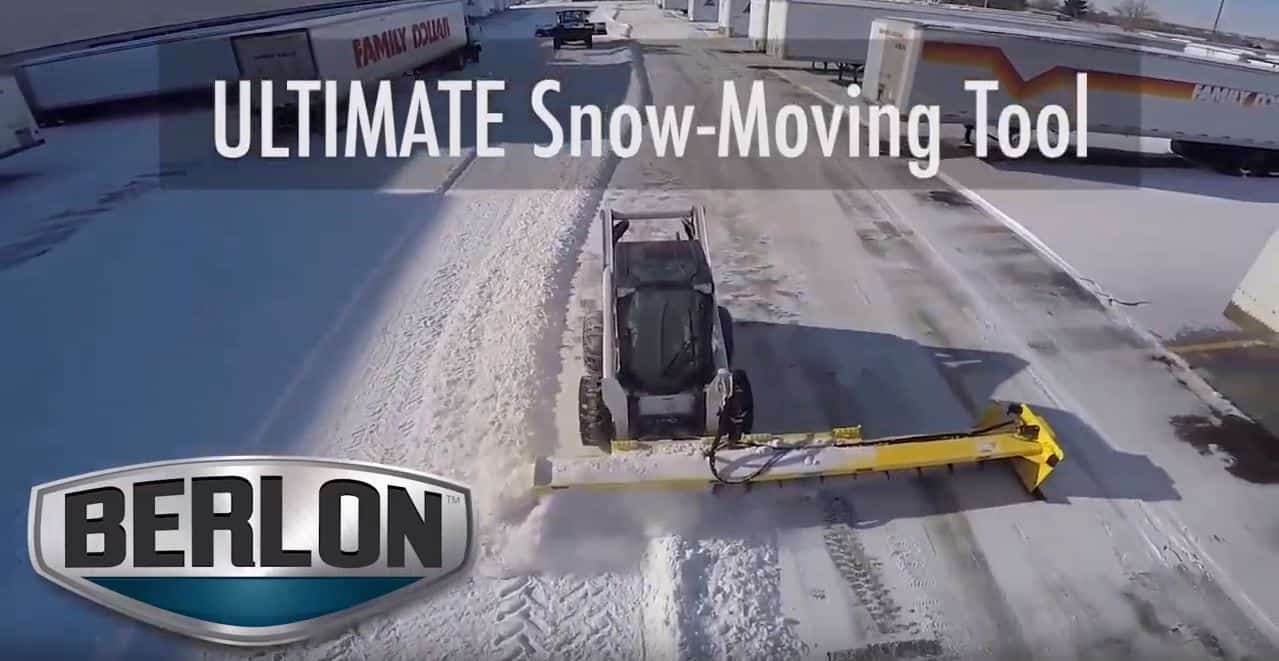 Move Snow Under Semis with Berlon Snowgrr