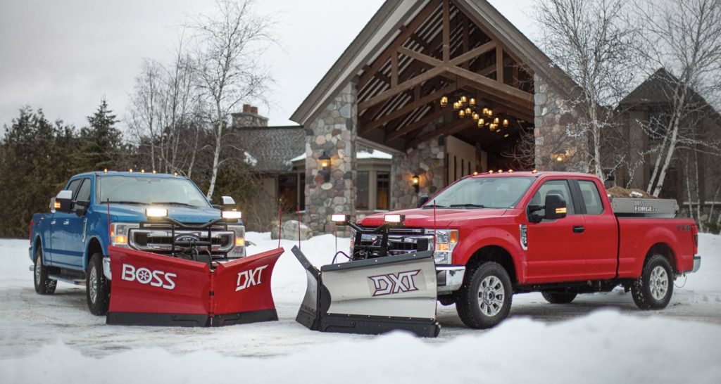 2020 Ford Super Duty with Optional Snow Plow Prep Package