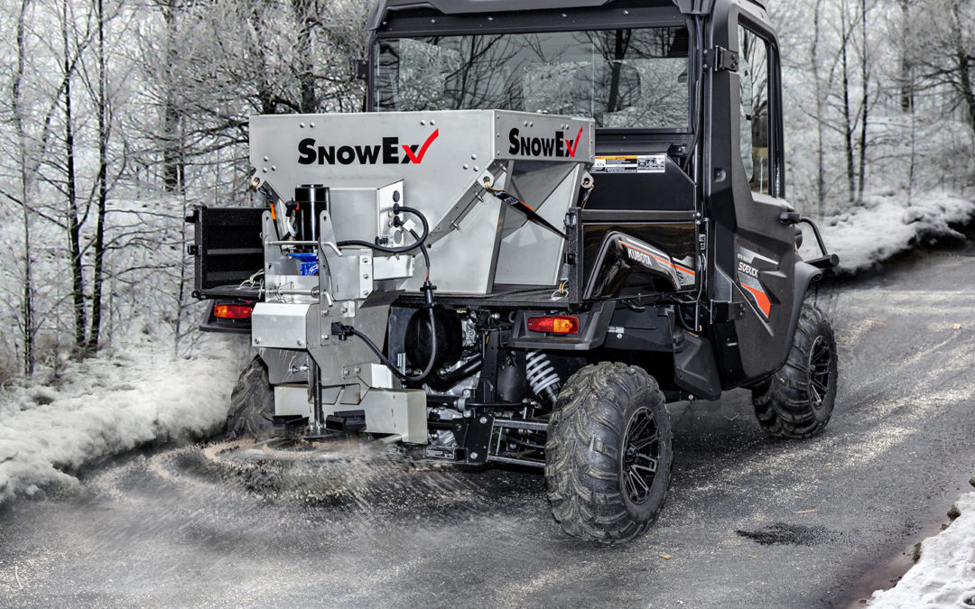 New SnowEx Compact Stainless Steel Hopper