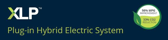XLP Plug-in Hybrid Electric System graphic for XL Fleet