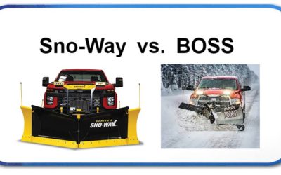 The Sno-Way Flared 29RVHD vs. The BOSS VXT, DXT, and EXT Plows