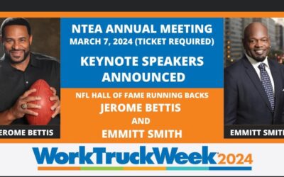 NFL Legends Jerome Bettis and Emmitt Smith Set to Inspire at Work Truck Week® 2024