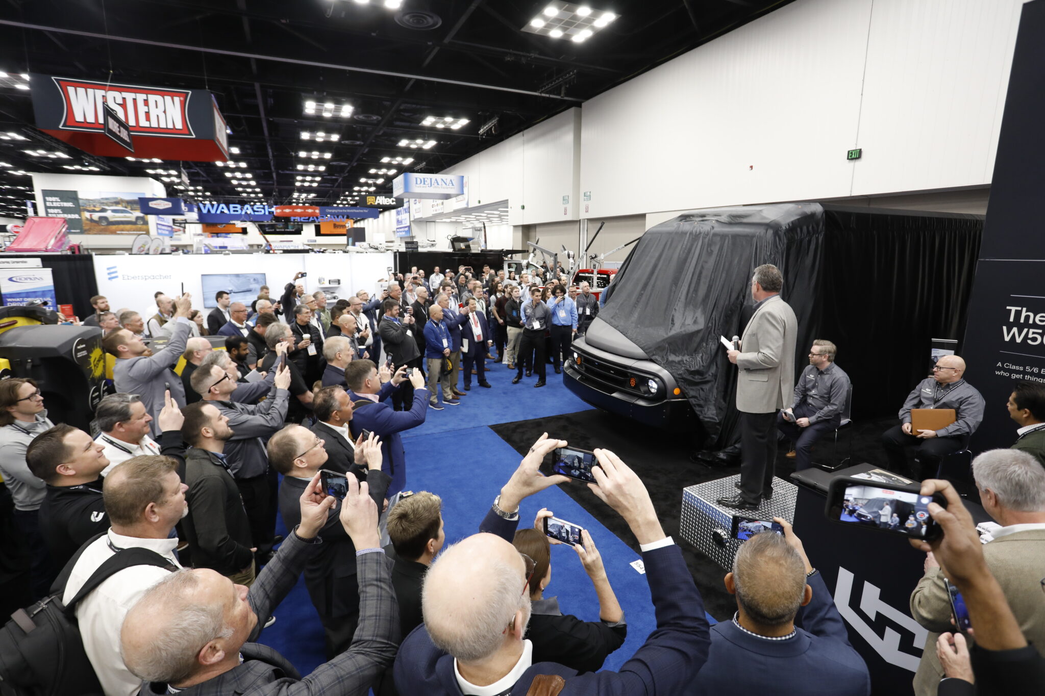 New EVs Trucks And Vans Drive The Blue Carpet At Work Truck Week 2024   WTW24 011624 2048x1365 